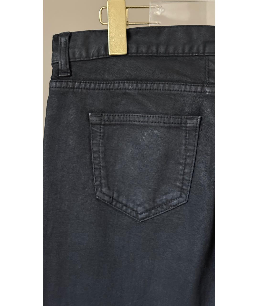 SAINT LAURENT Черные прямые джинсы, фото 3