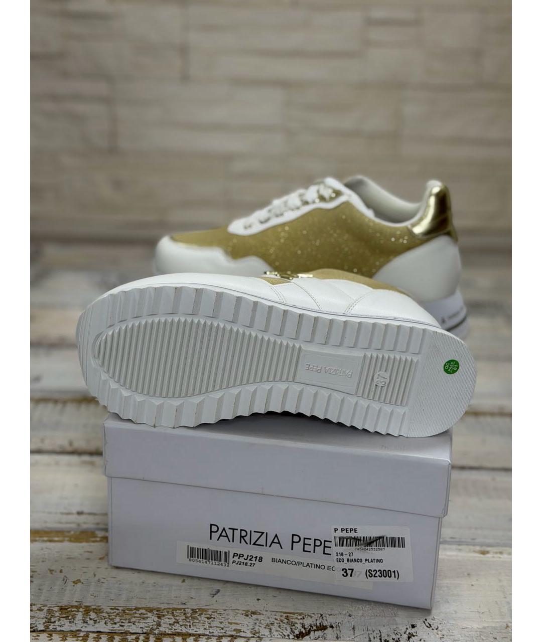 PATRIZIA PEPE Белые кроссовки, фото 8
