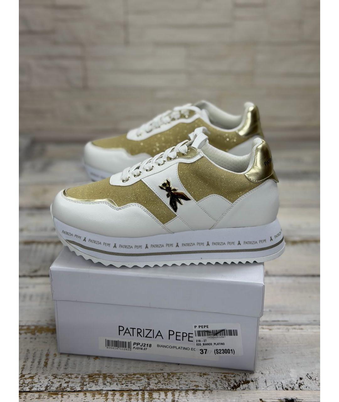 PATRIZIA PEPE Белые кроссовки, фото 9