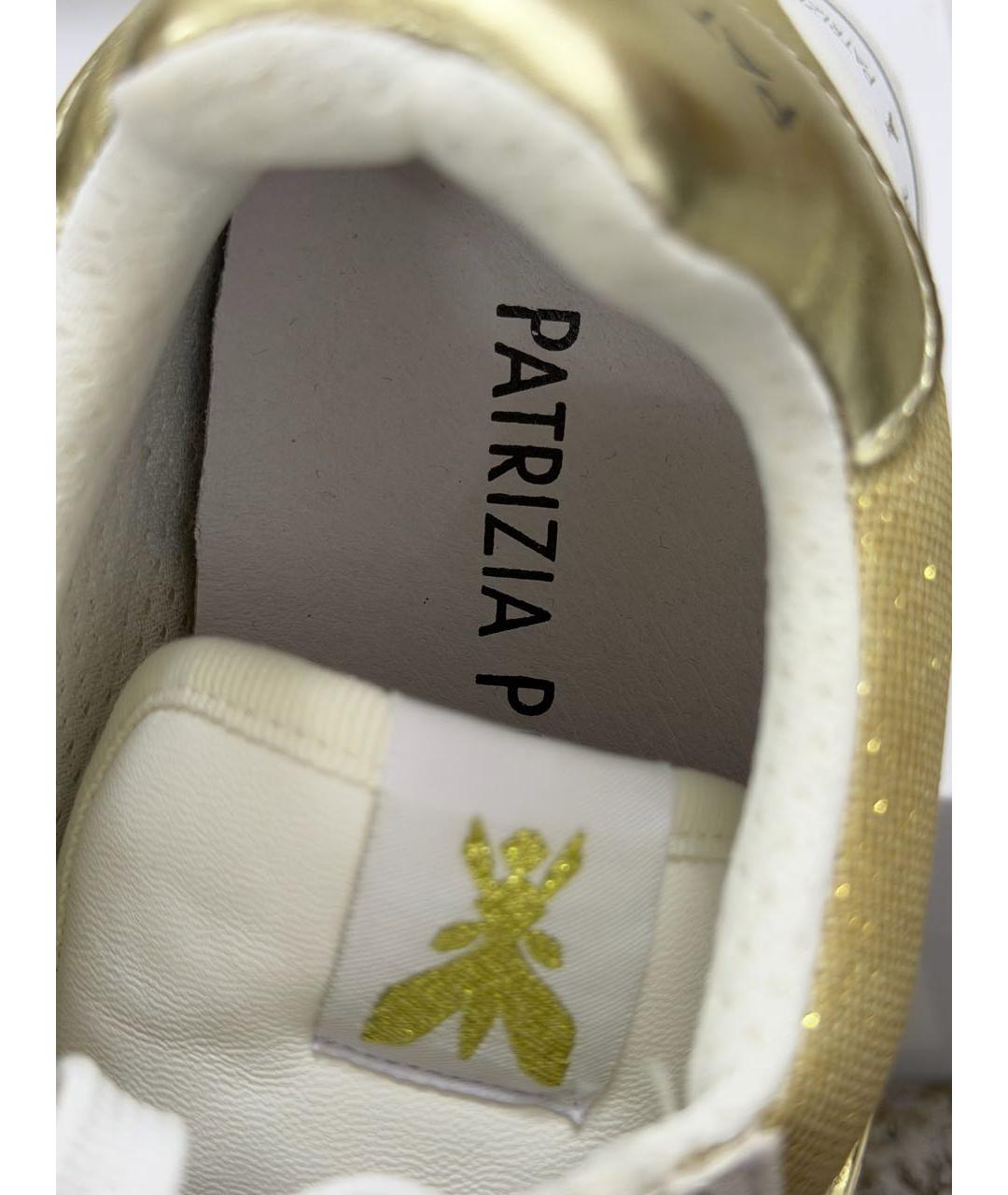PATRIZIA PEPE Белые кроссовки, фото 4