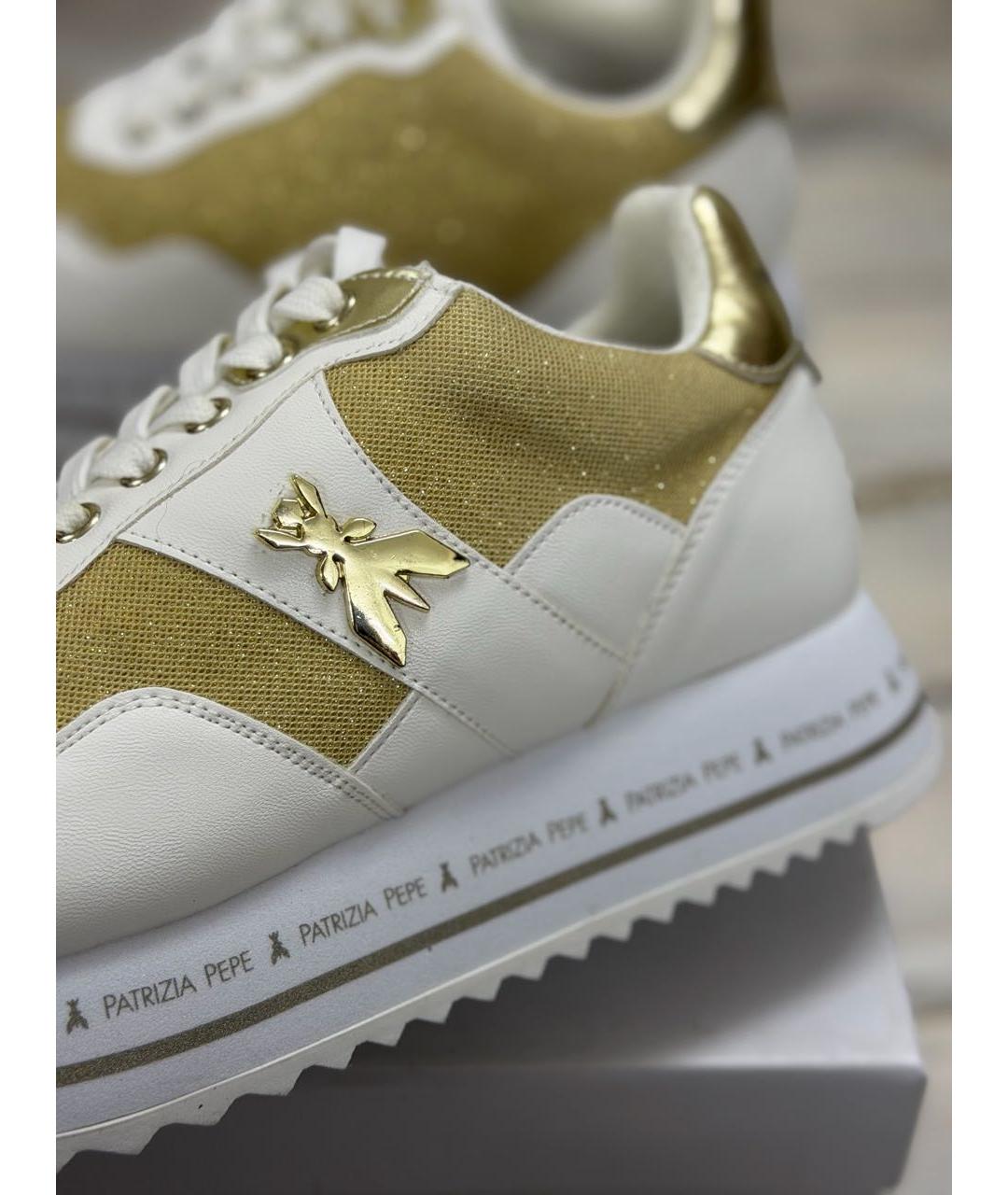 PATRIZIA PEPE Белые кроссовки, фото 6