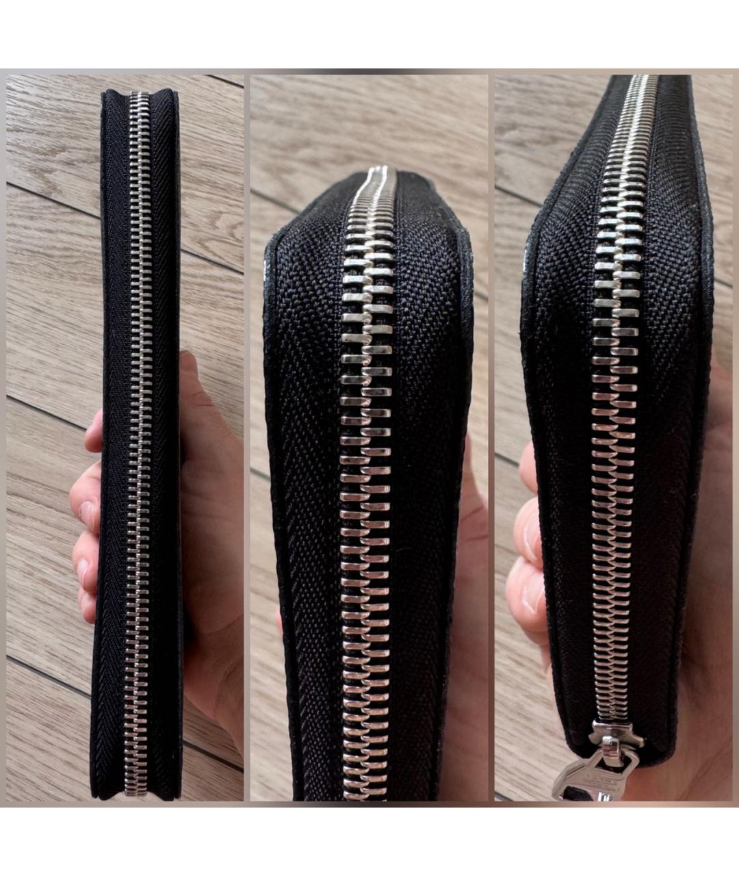 LOUIS VUITTON Черный кошелек, фото 4