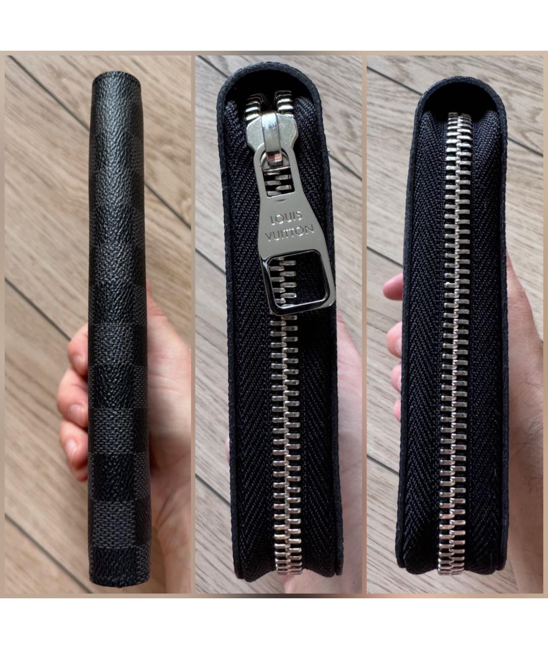 LOUIS VUITTON Черный кошелек, фото 3