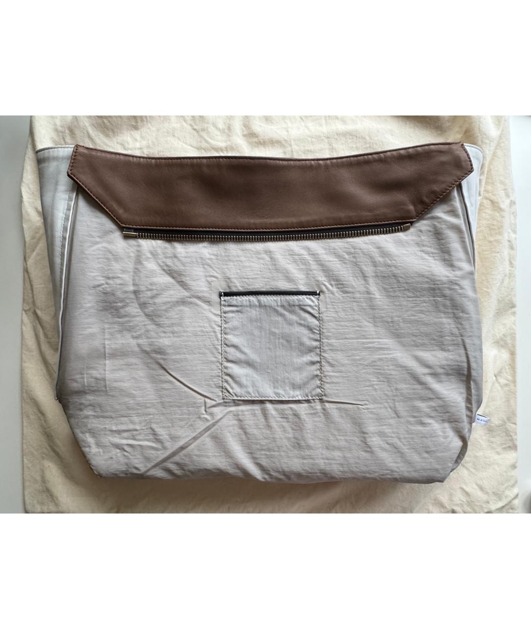 MARNI Коричневая кожаная сумка тоут, фото 6