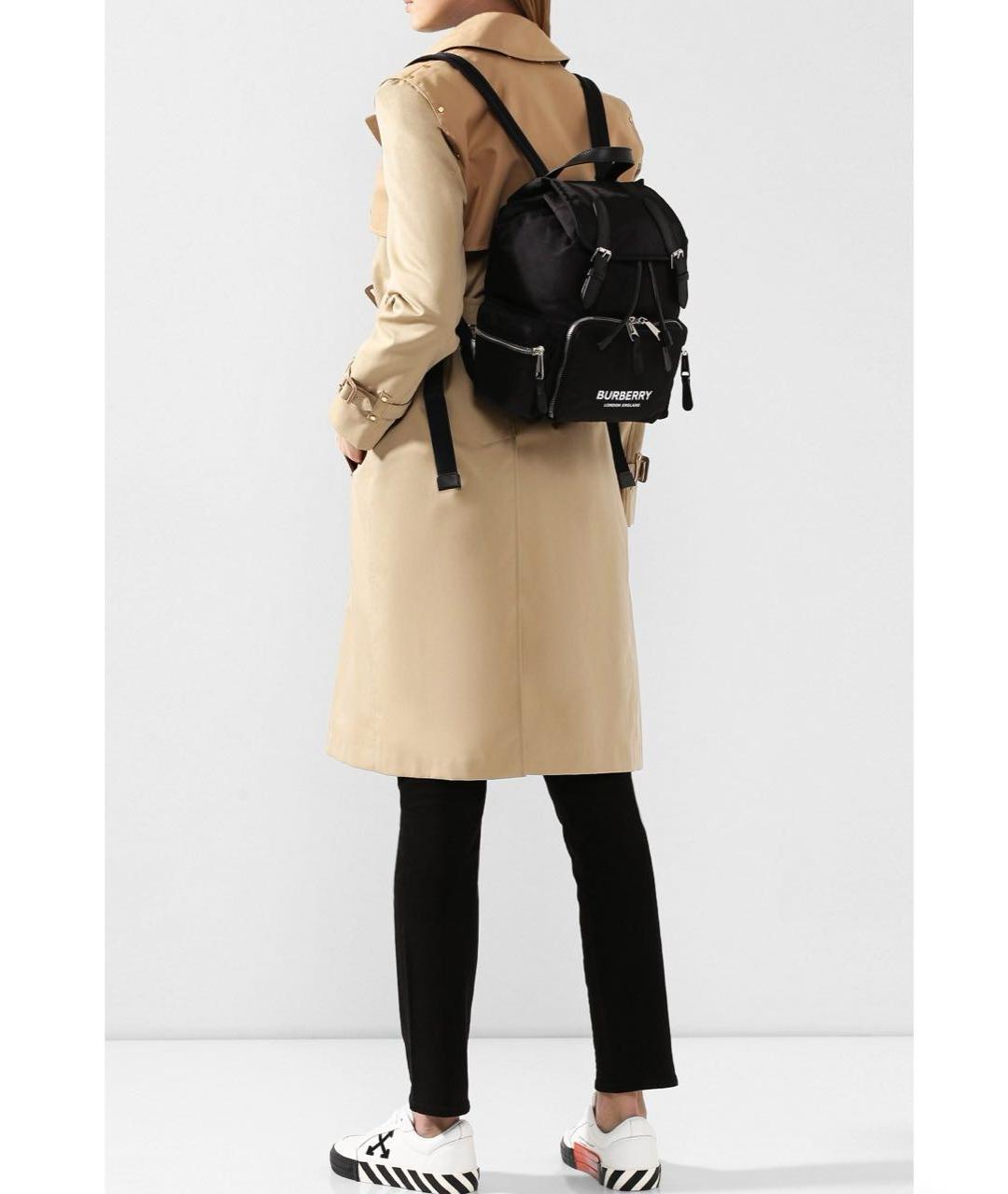 BURBERRY Черный рюкзак, фото 7