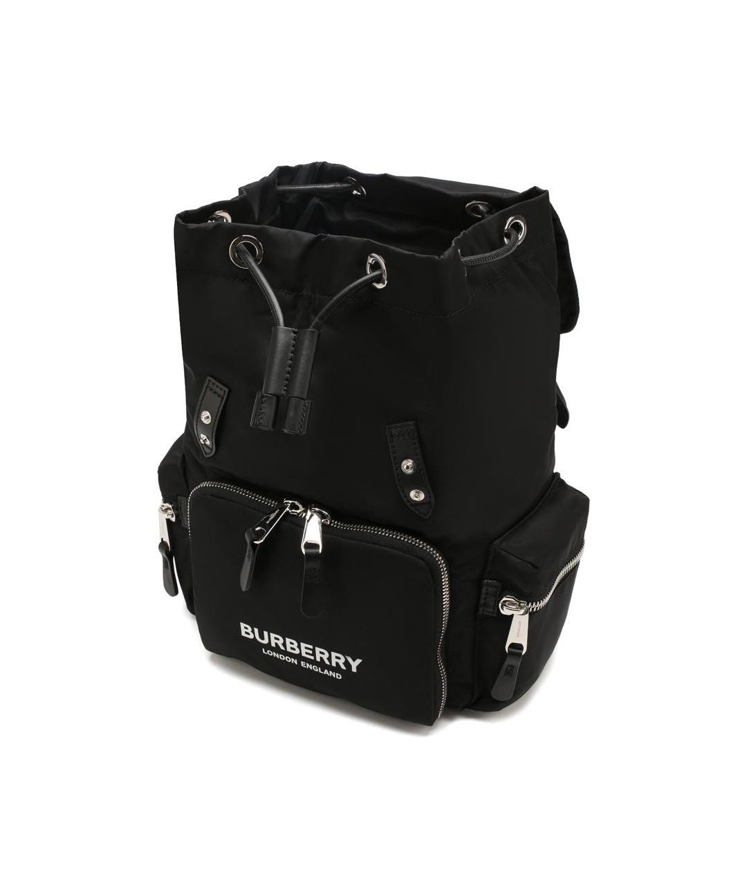 BURBERRY Черный рюкзак, фото 2