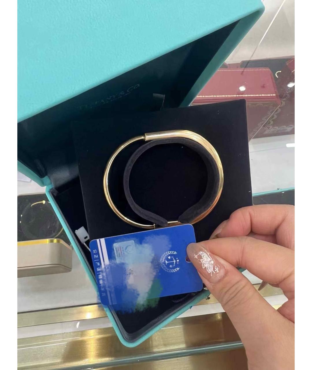 TIFFANY&CO Золотой браслет из желтого золота, фото 5