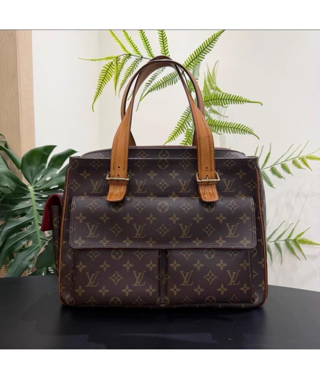 LOUIS VUITTON Коричневая сумка через плечо, фото 9