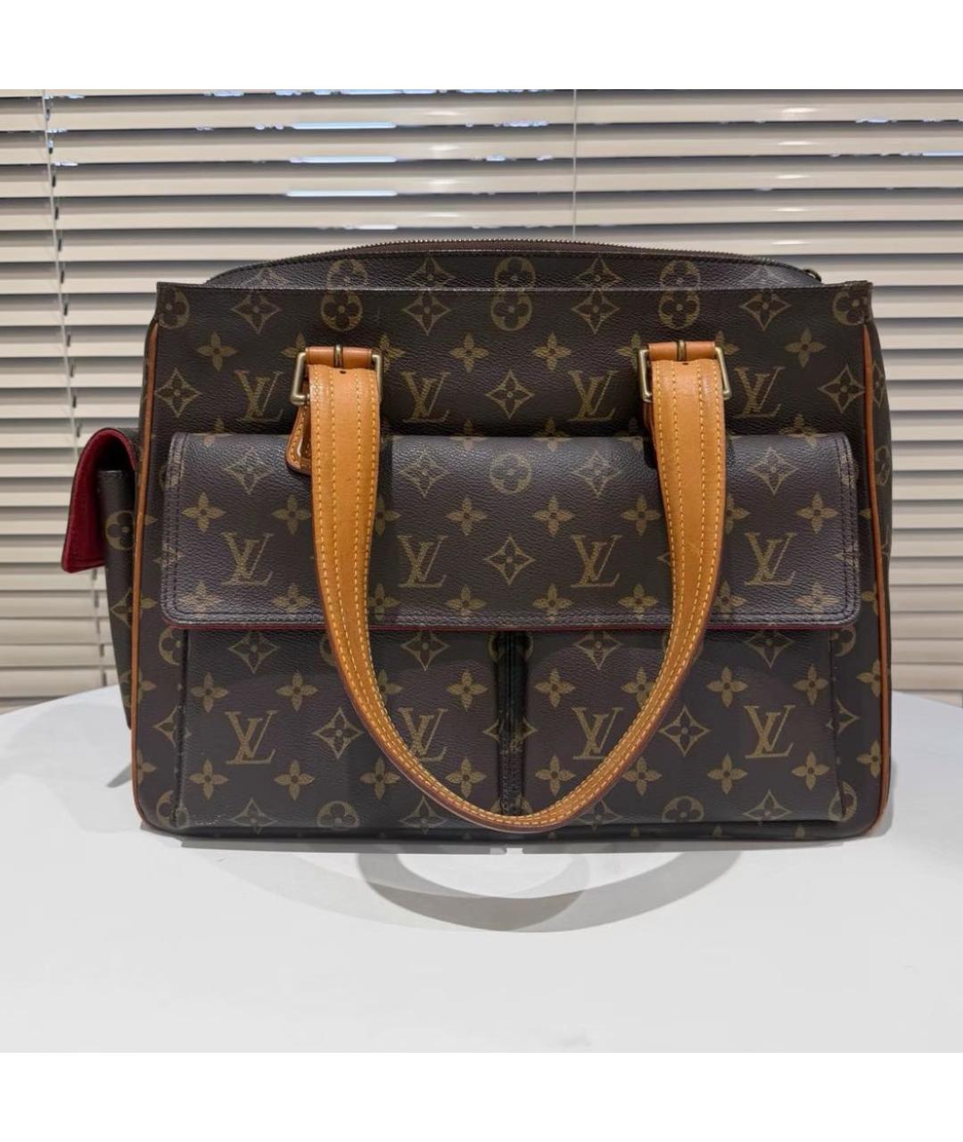 LOUIS VUITTON Коричневая сумка через плечо, фото 4