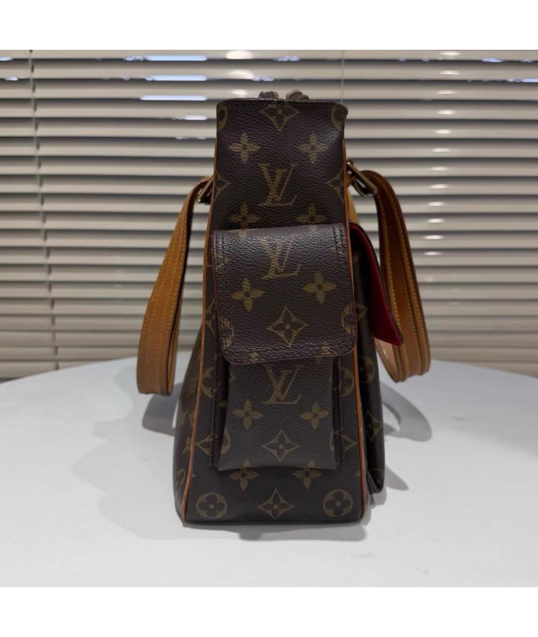 LOUIS VUITTON Коричневая сумка через плечо, фото 7