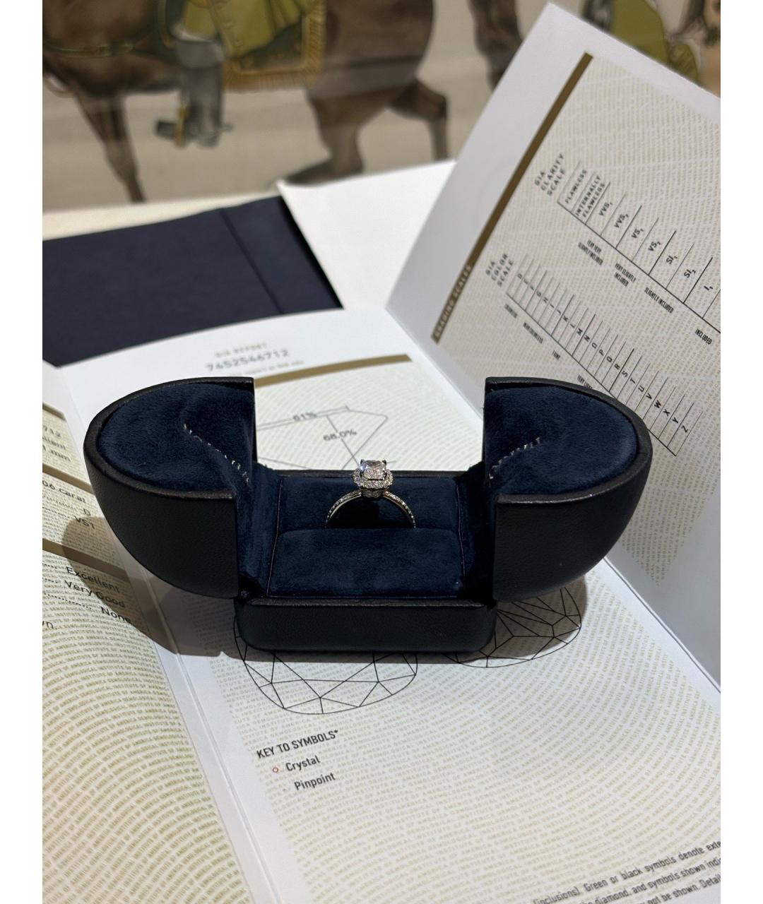 Harry Winston Серебряное кольцо из белого золота, фото 4