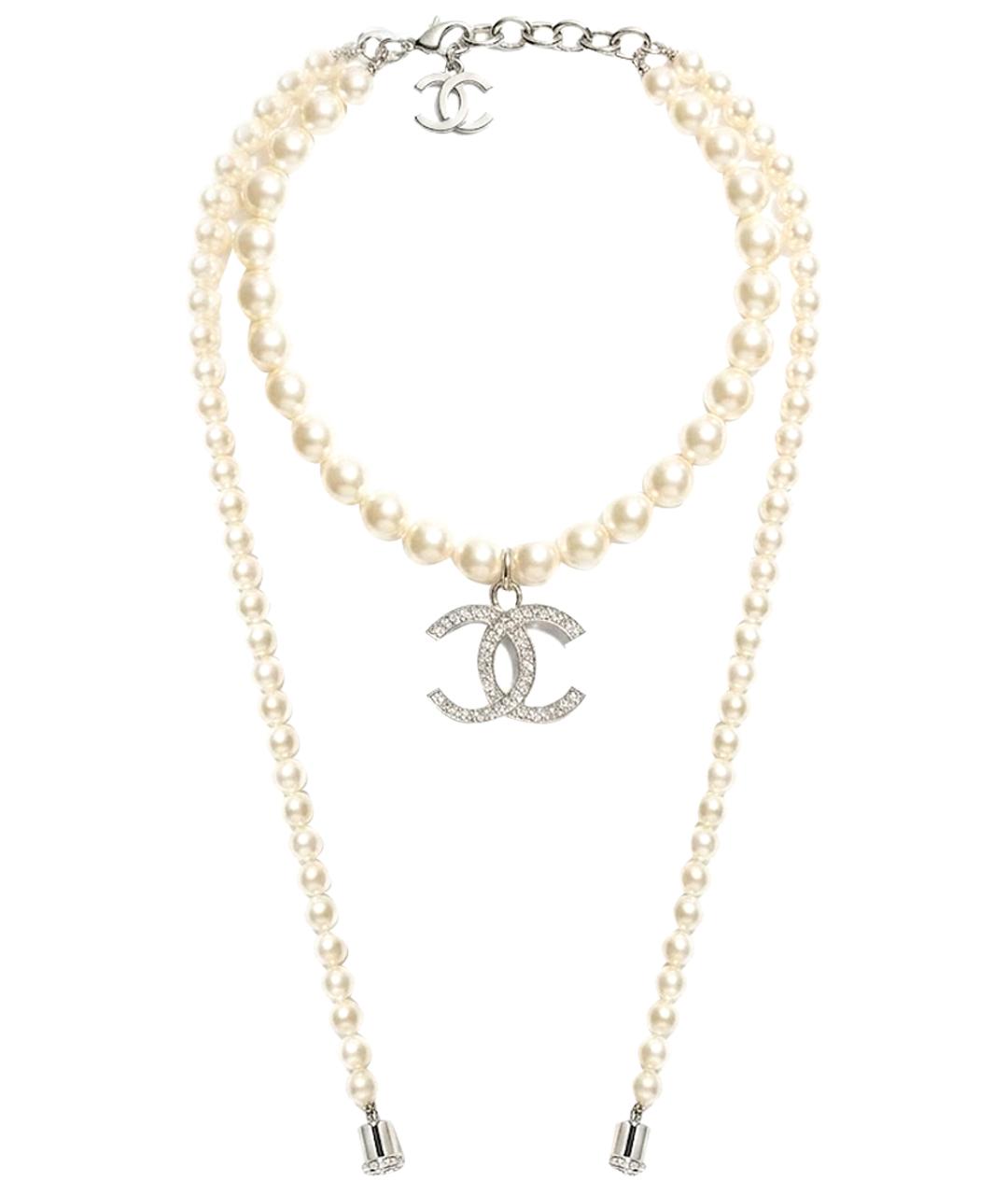 CHANEL Бежевое колье, фото 1