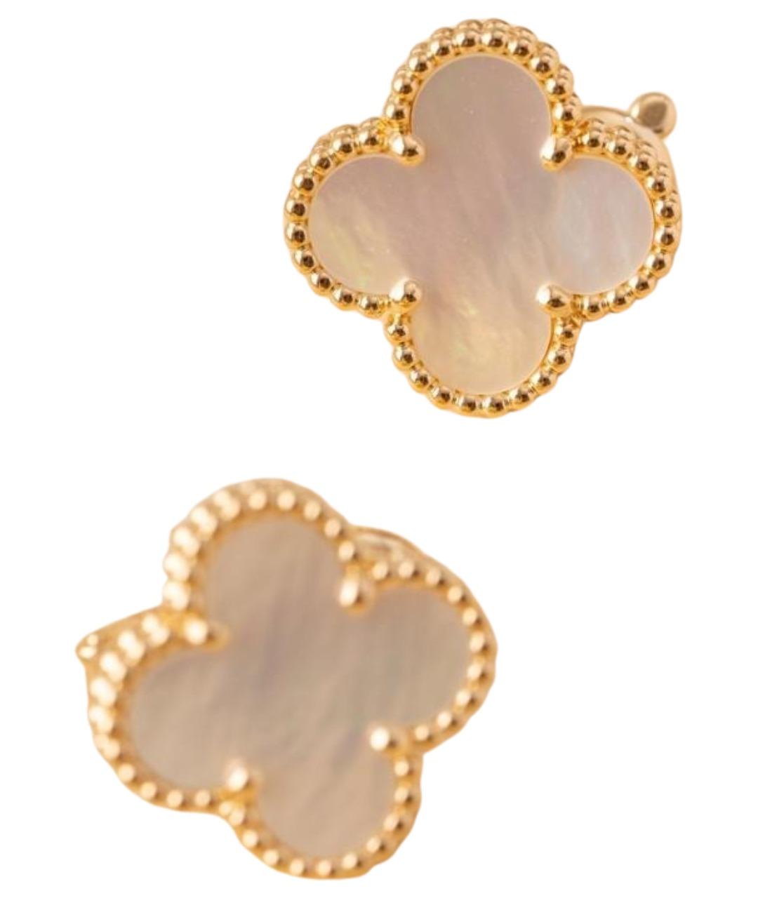 VAN CLEEF & ARPELS Золотые серьги из желтого золота, фото 1