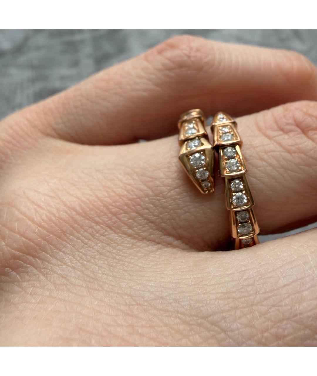 BVLGARI Розовое кольцо из розового золота, фото 5