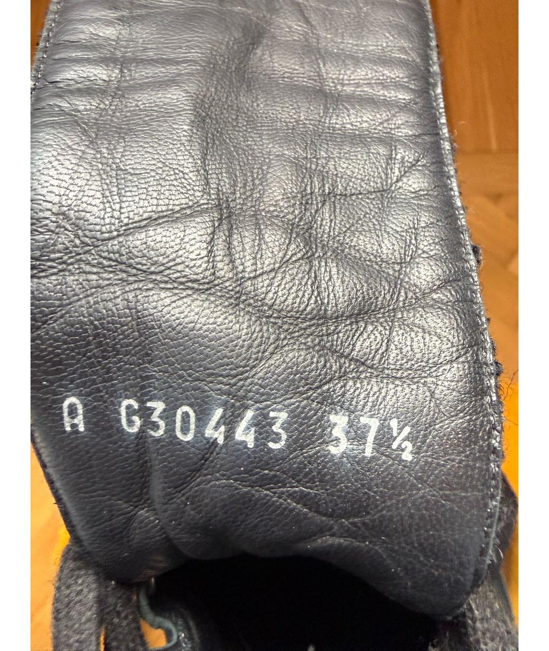 CHANEL Черные текстильные кроссовки, фото 4