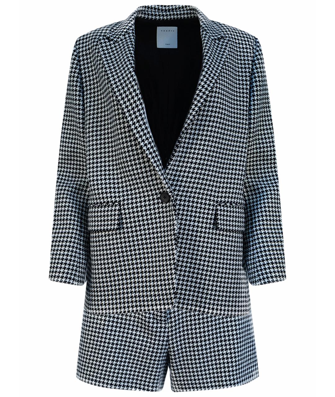 SANDRO Серый хлопковый костюм с юбками, фото 1