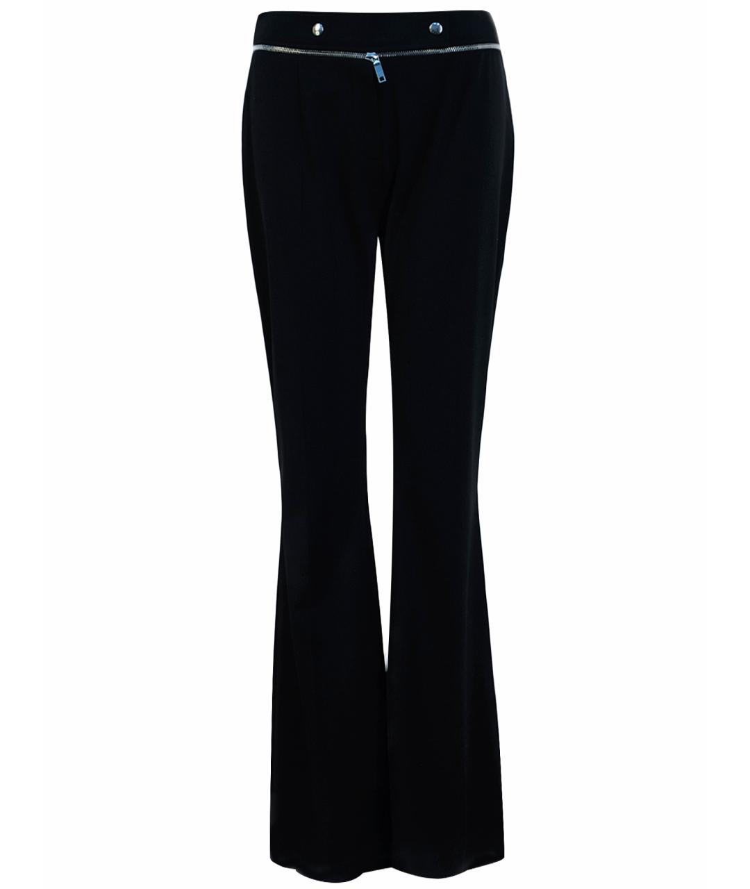 CELINE Черные шерстяные брюки широкие, фото 1