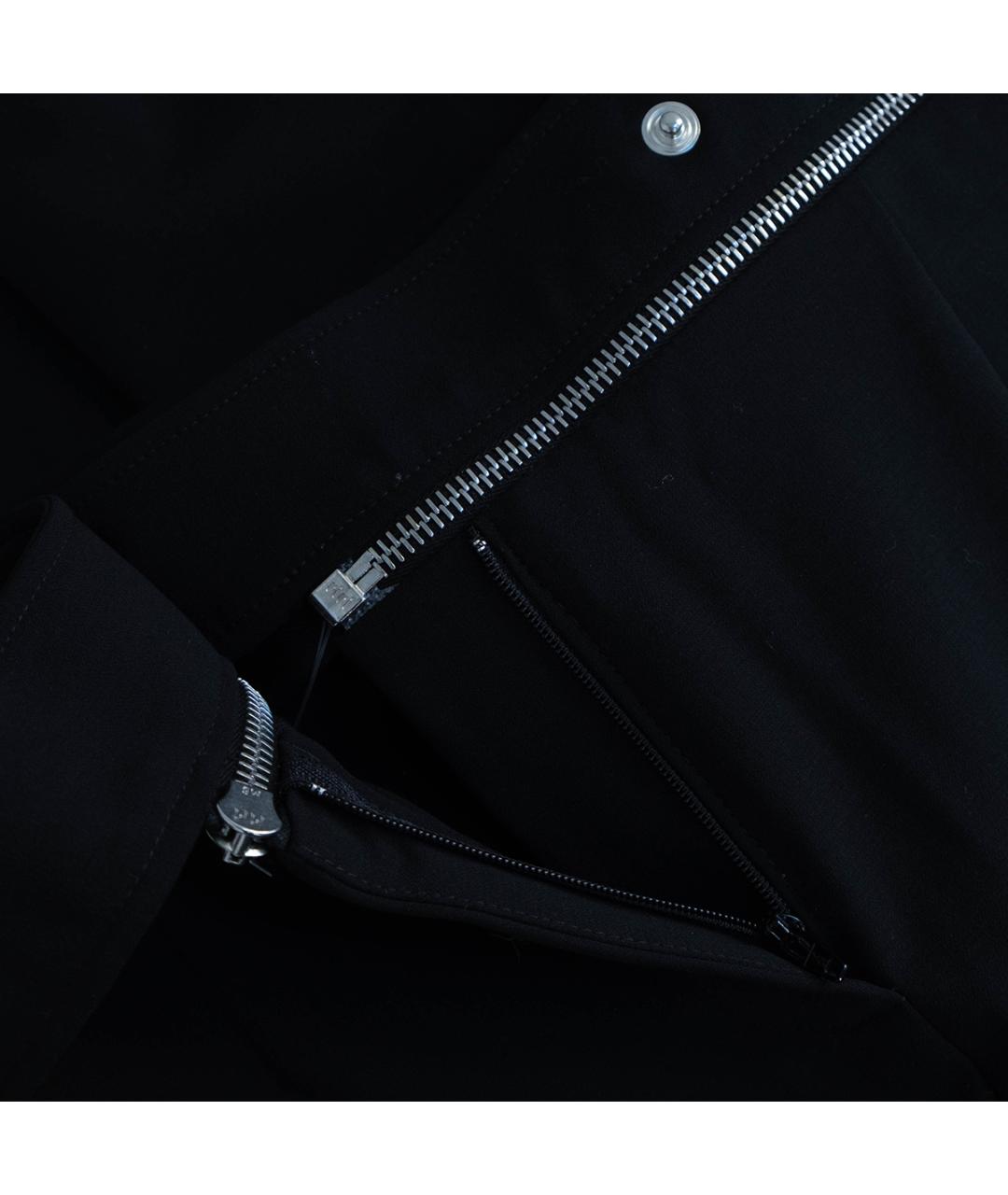 CELINE Черные шерстяные брюки широкие, фото 5