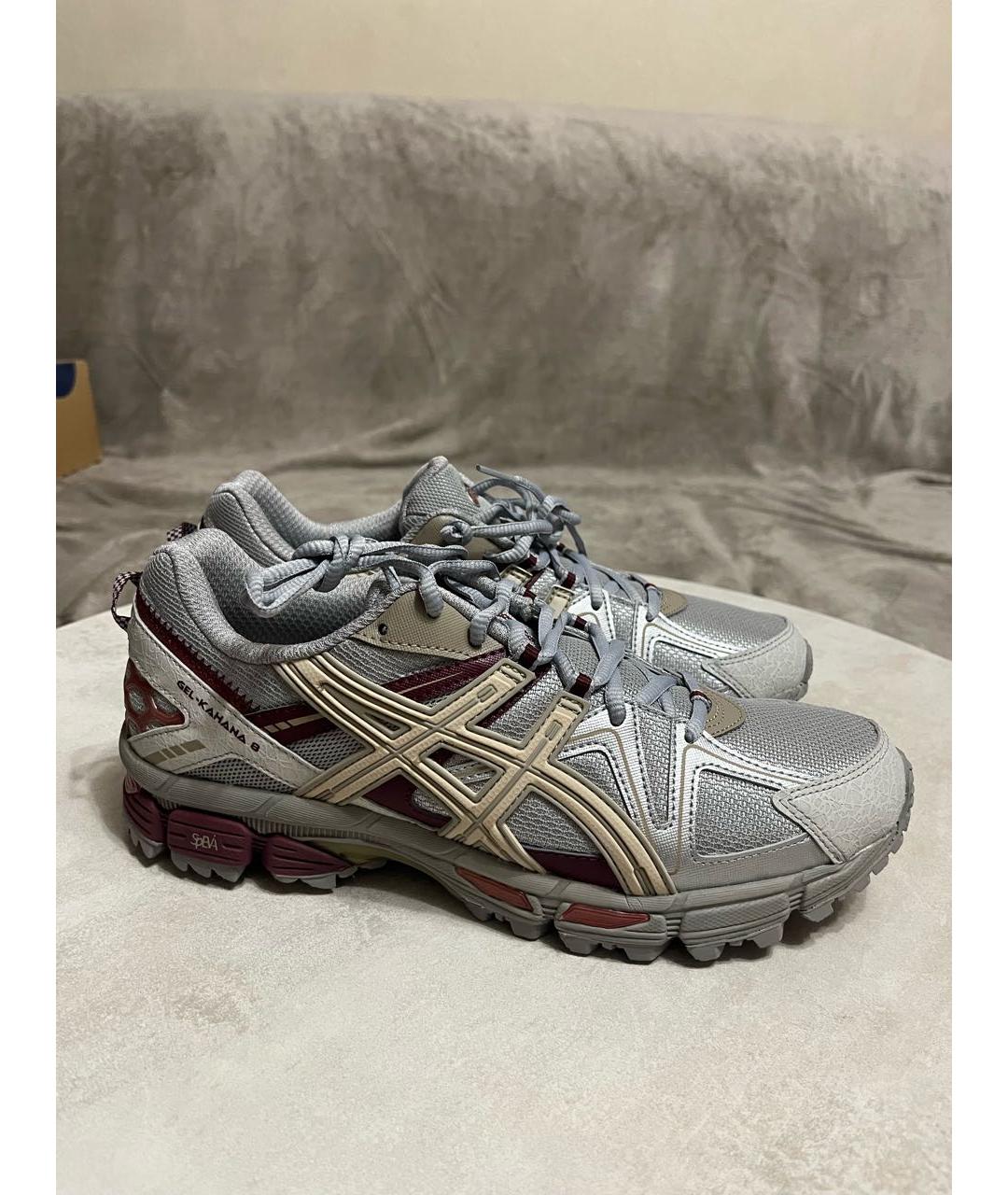 ASICS Серые низкие кроссовки / кеды, фото 5