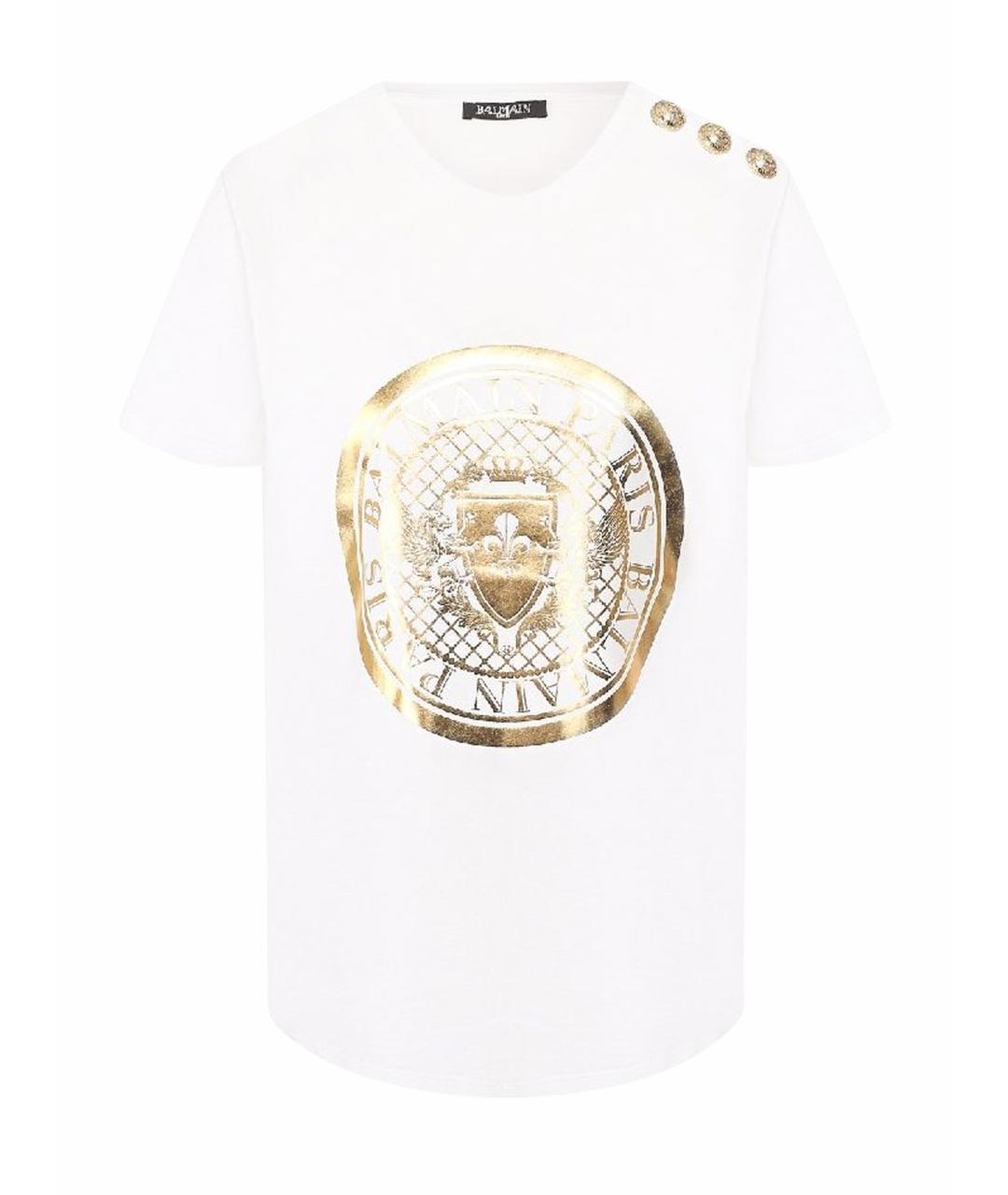 BALMAIN Белый хлопковый детская футболка / топ, фото 1