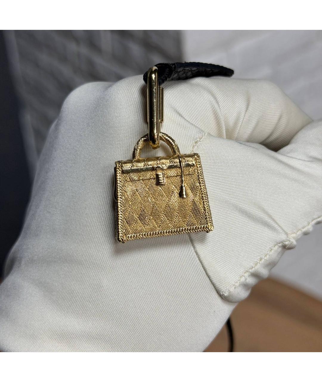 HERMES Бежевая подвеска, фото 4