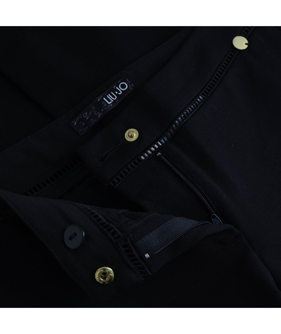 LIU JO Черный вискозный костюм с брюками, фото 9