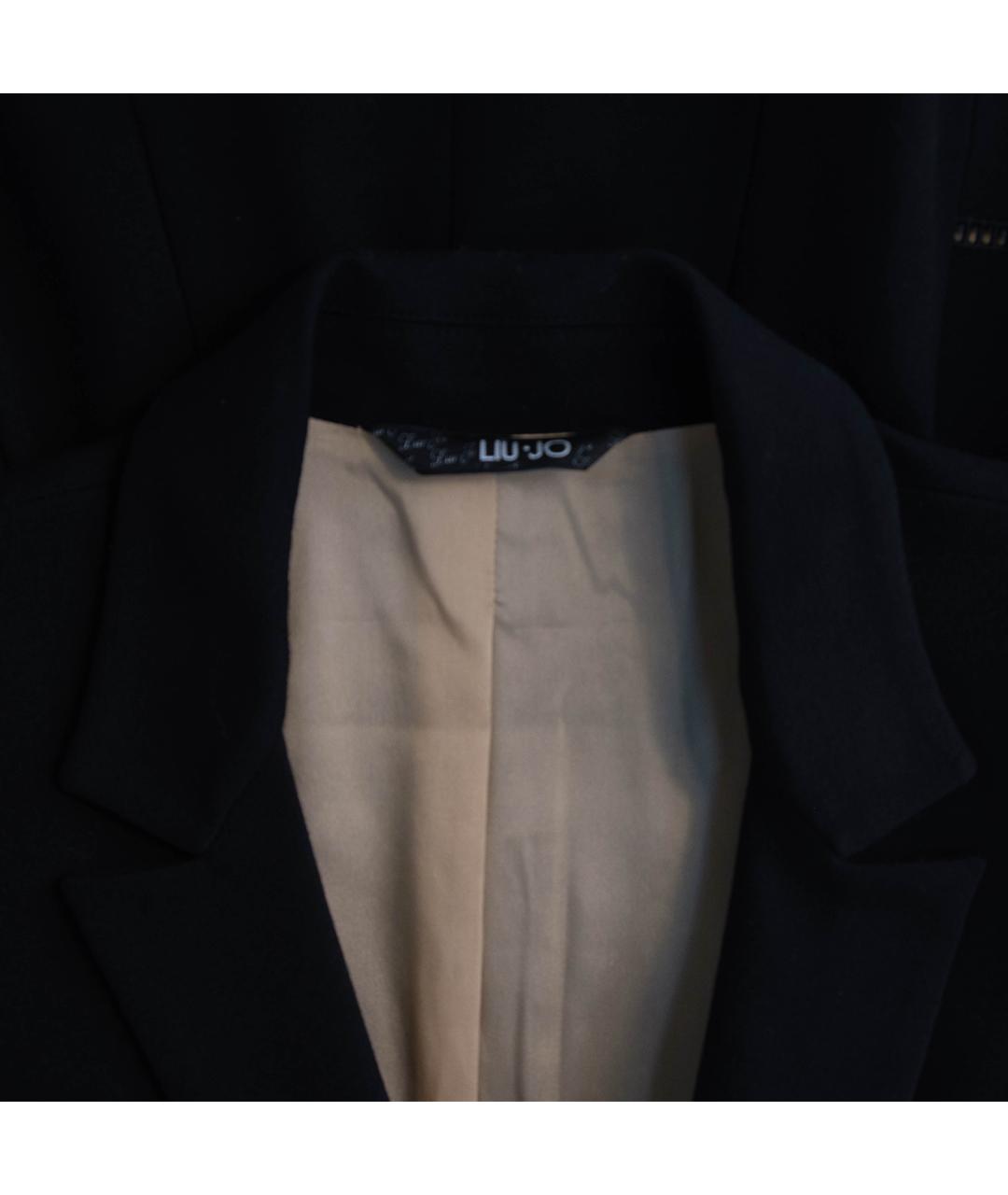 LIU JO Черный вискозный костюм с брюками, фото 6
