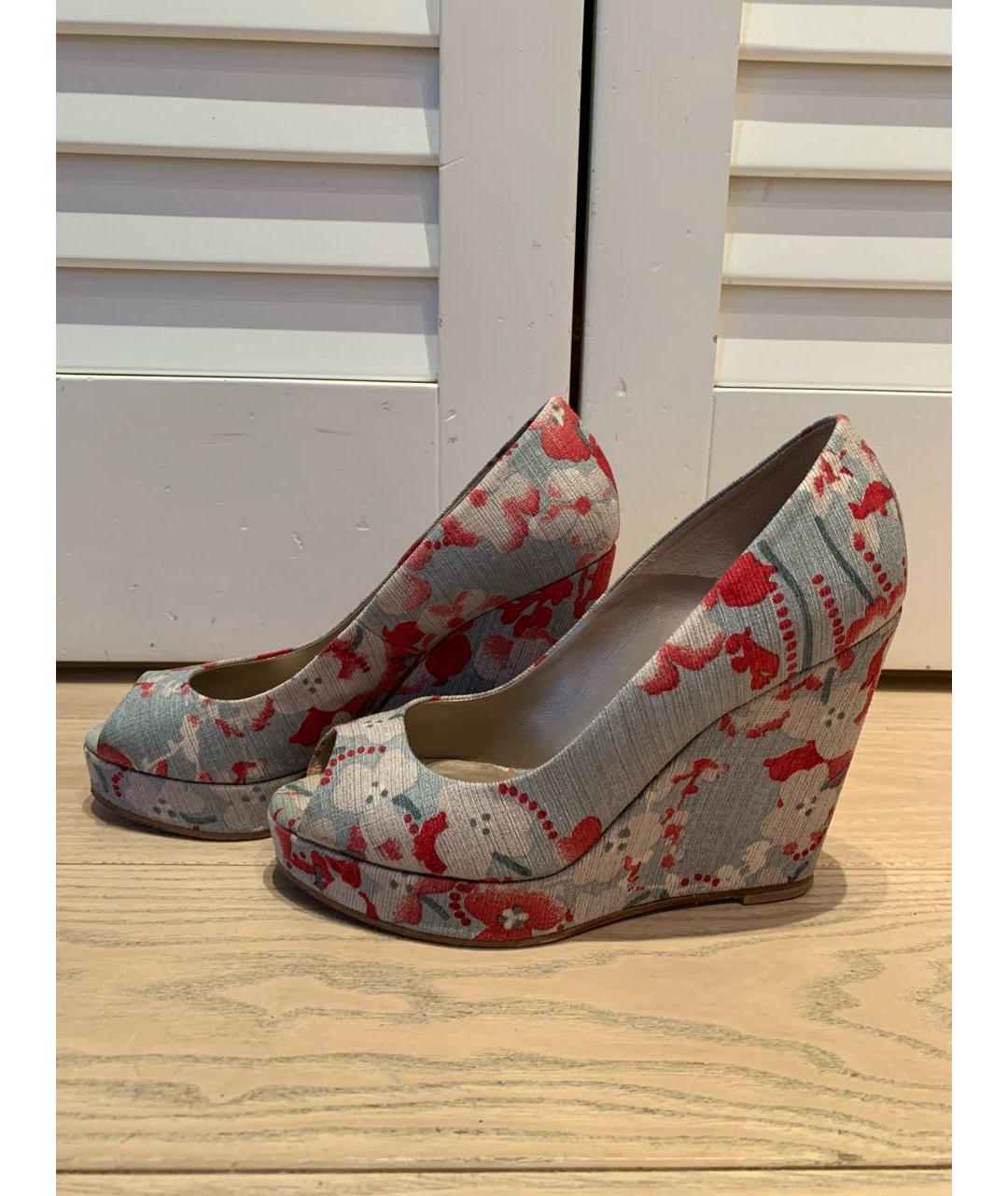 ETRO Мульти текстильные мюли, фото 5