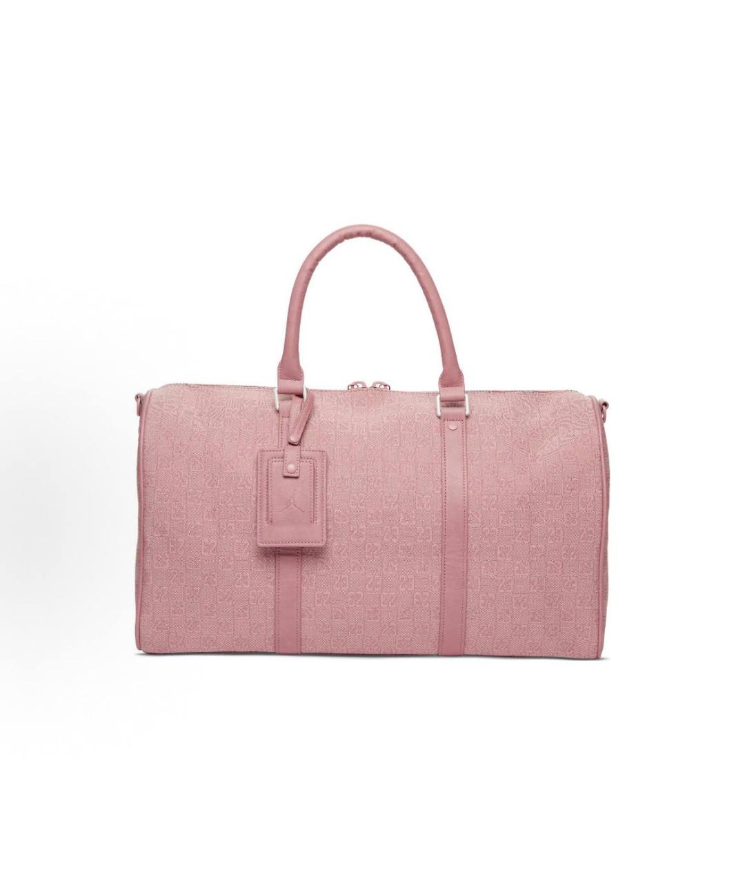 JORDAN Розовая дорожная/спортивная сумка, фото 4