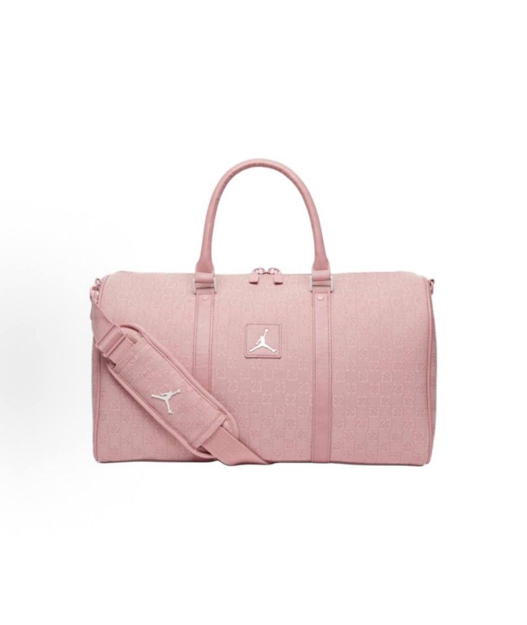 JORDAN Розовая дорожная/спортивная сумка, фото 10