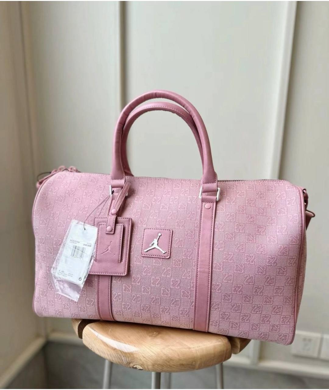 JORDAN Розовая дорожная/спортивная сумка, фото 9