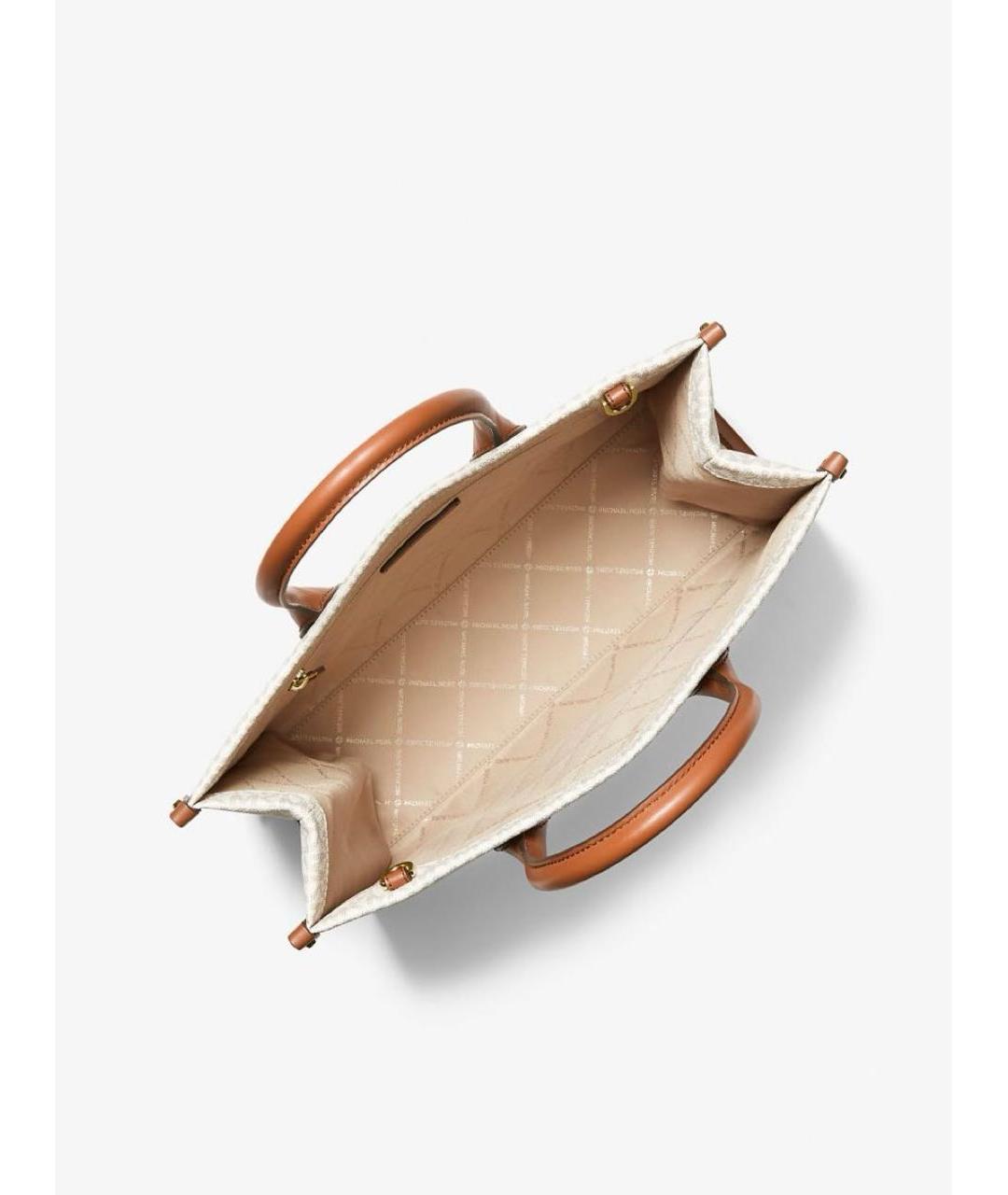 MICHAEL KORS Бежевая сумка тоут, фото 2
