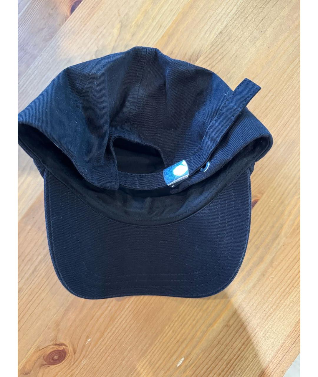 BALMAIN Черная хлопковая кепка, фото 3