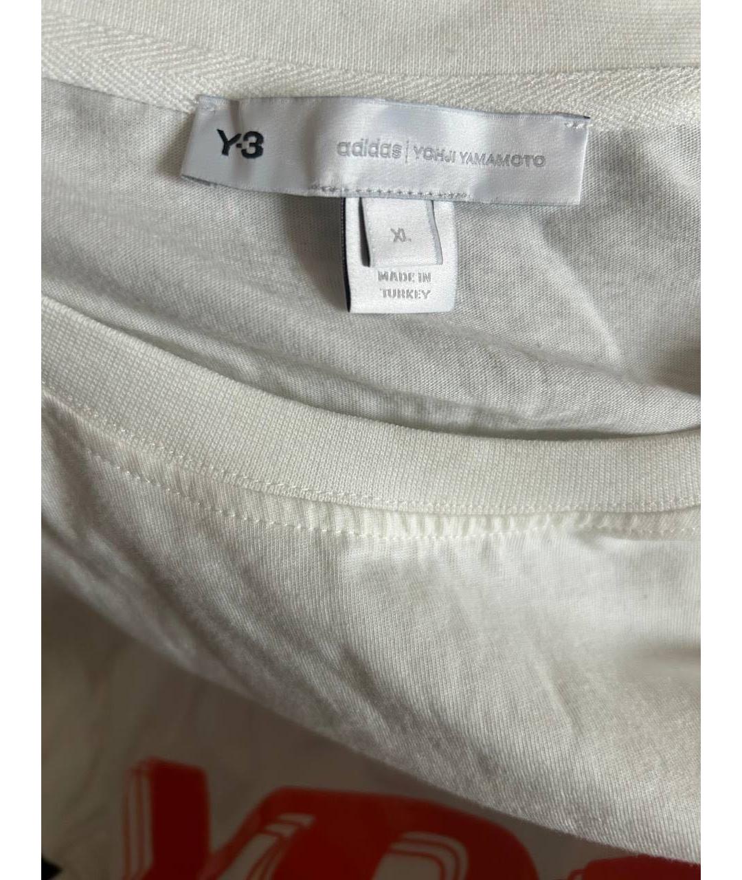 YOHJI YAMAMOTO Белая хлопковая футболка, фото 3