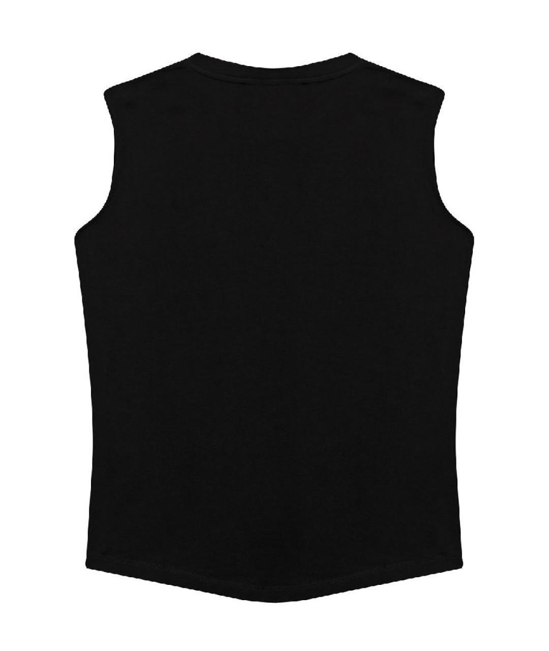 BALMAIN Черный хлопковый детская футболка / топ, фото 2