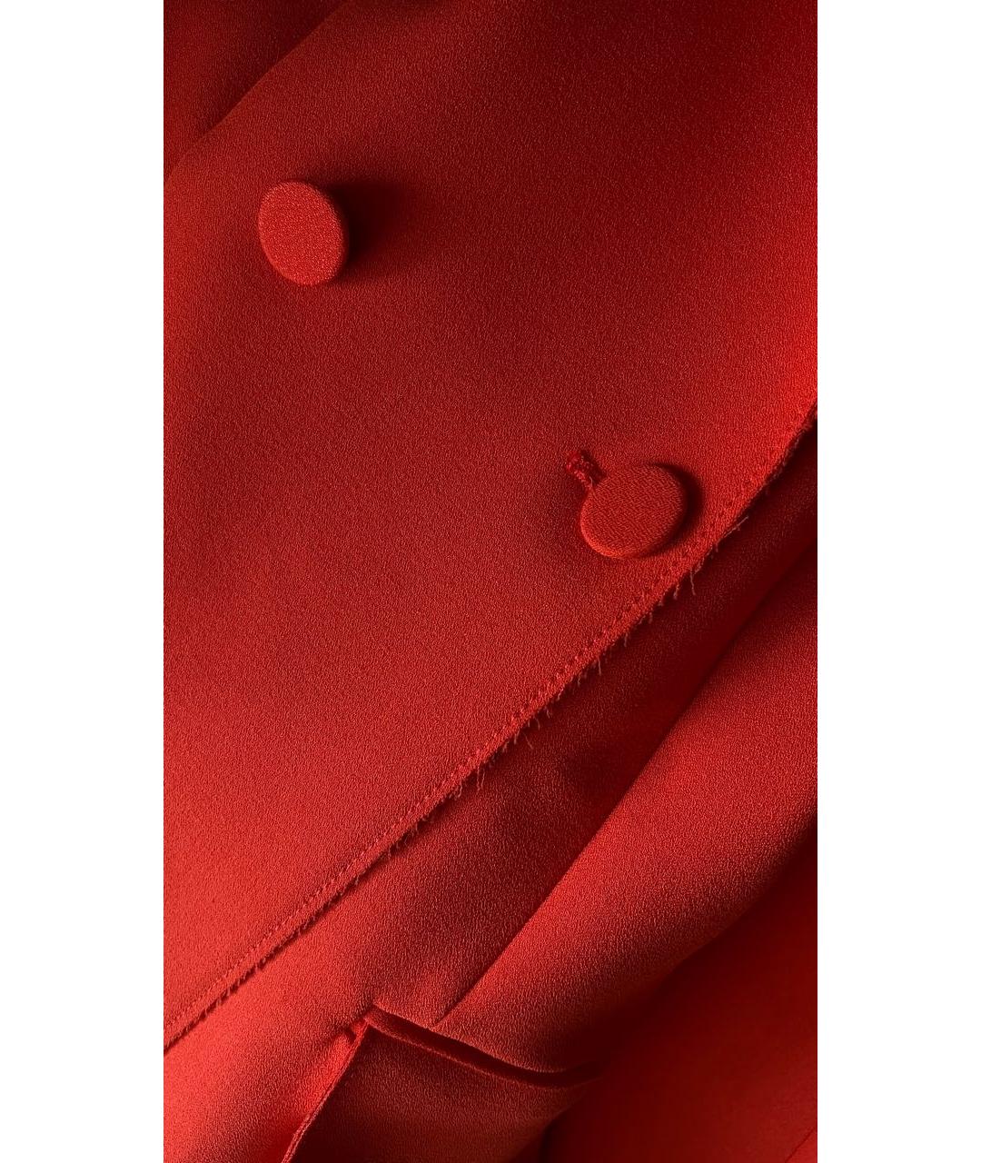 MSGM Коралловое полиэстеровое повседневное платье, фото 4