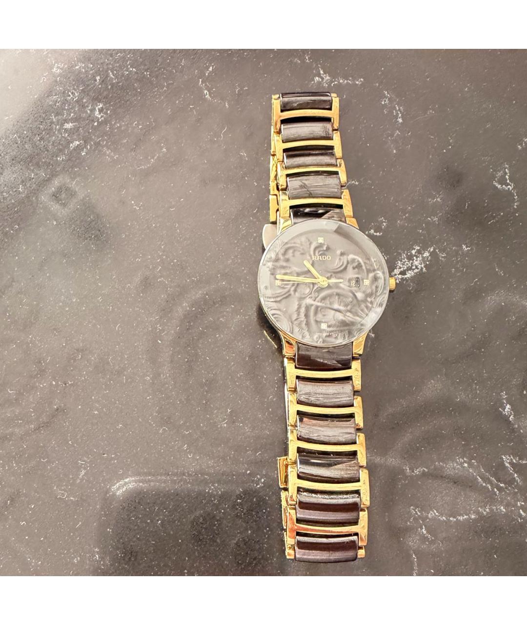 RADO Черные керамические часы, фото 5