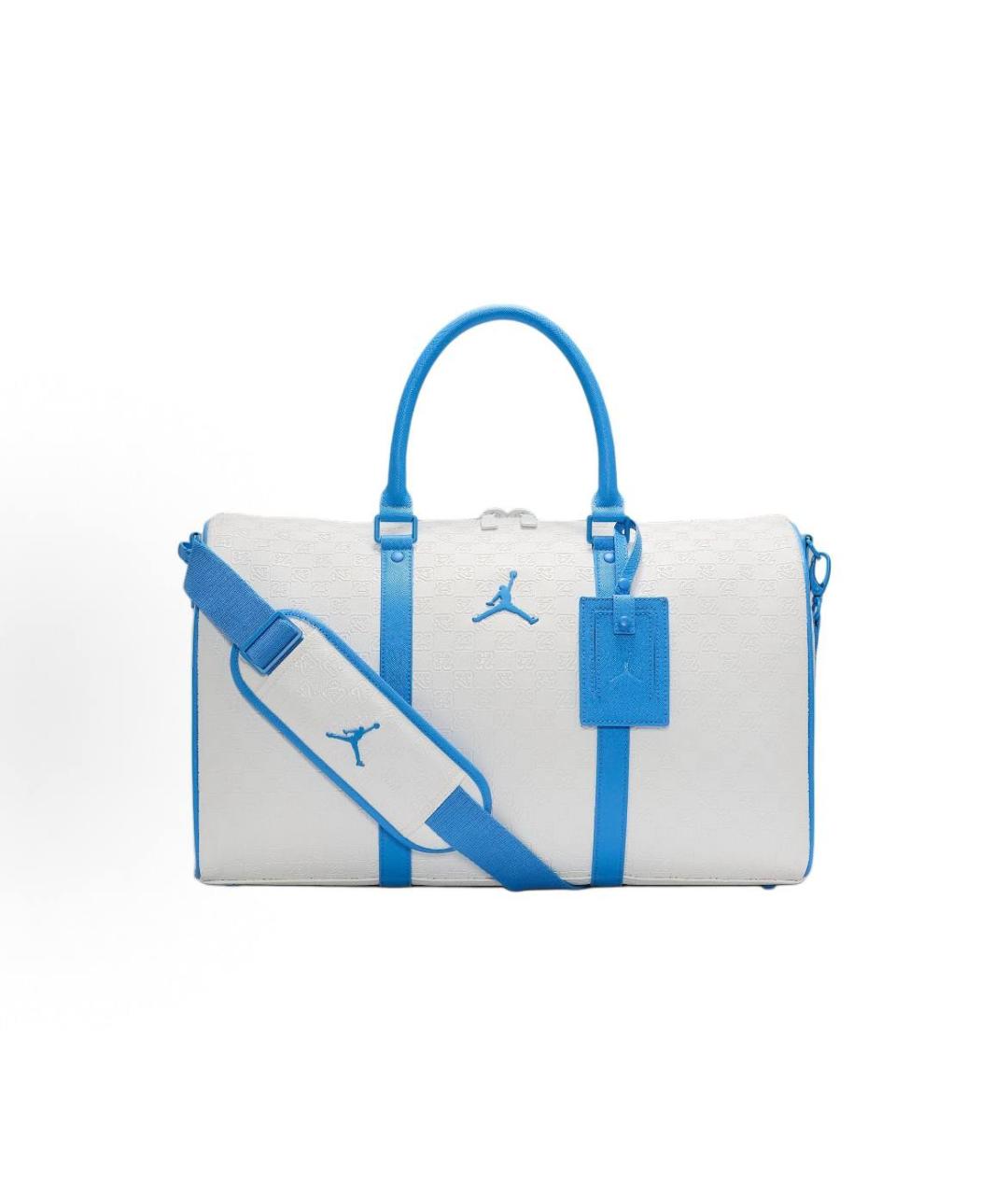 JORDAN Белая дорожная/спортивная сумка, фото 7