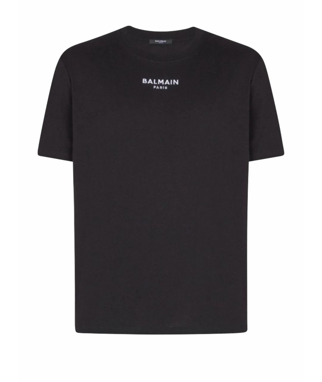 BALMAIN Черная хлопковая детская футболка, фото 1