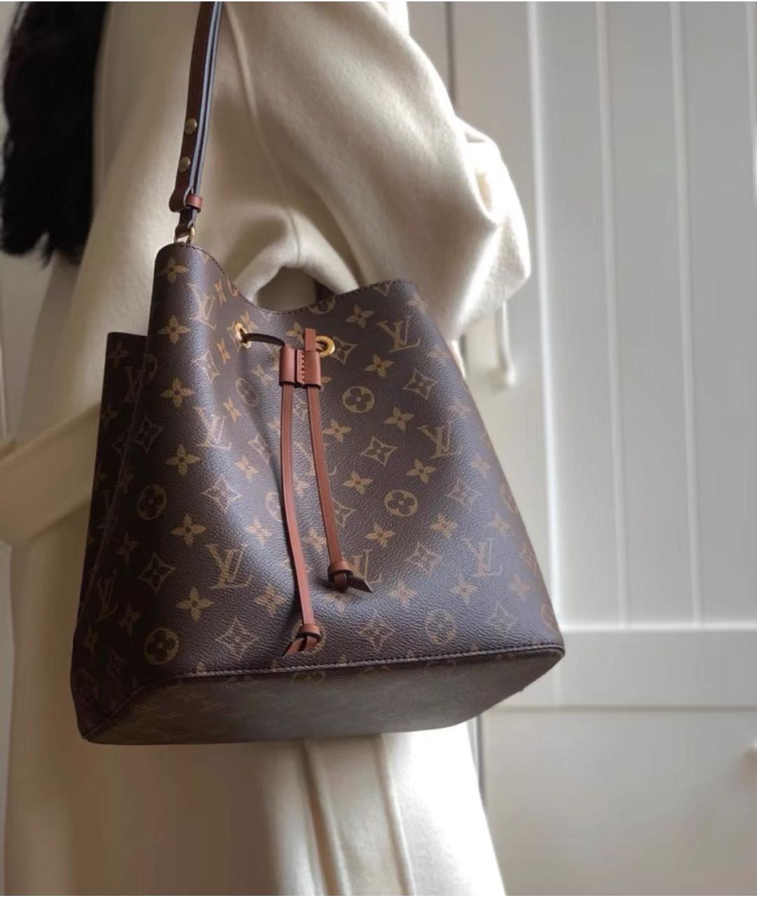 LOUIS VUITTON Коричневая сумка через плечо, фото 2