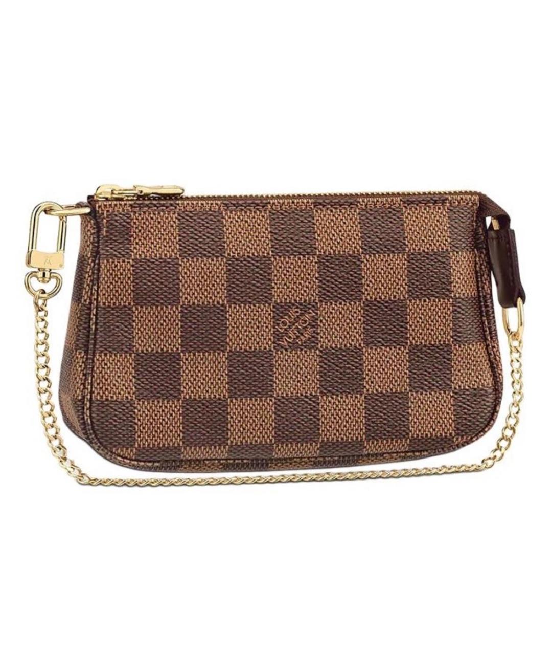 LOUIS VUITTON Коричневая сумка с короткими ручками, фото 6