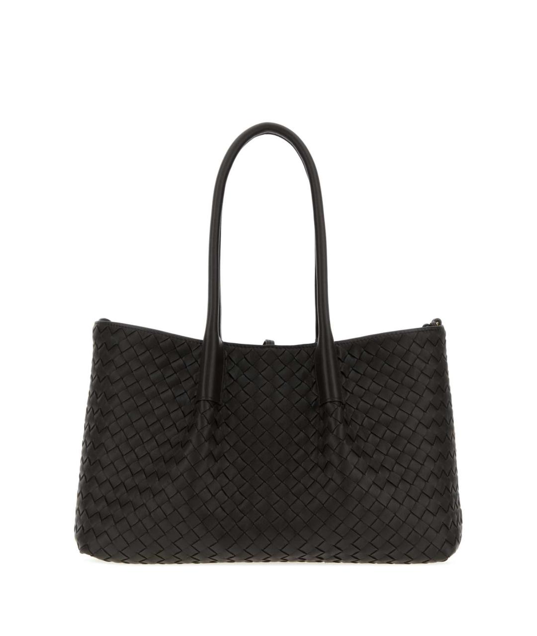 BOTTEGA VENETA Коричневая кожаная сумка тоут, фото 1