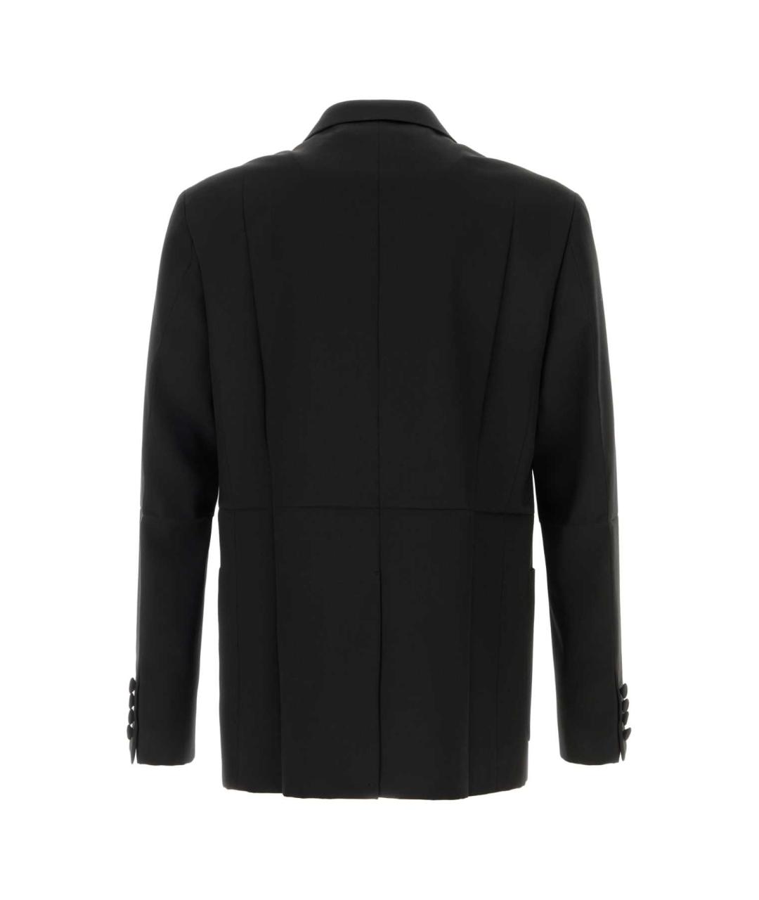VALENTINO Черный шерстяной пиджак, фото 2