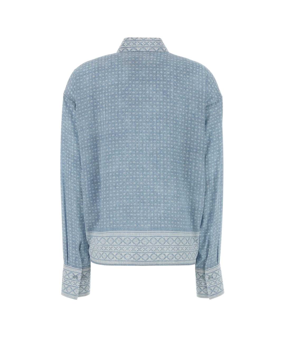 ERMANNO SCERVINO Мульти шелковая рубашка, фото 2