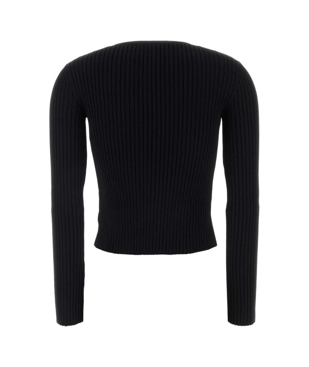 LOEWE Черный вискозный кардиган, фото 2