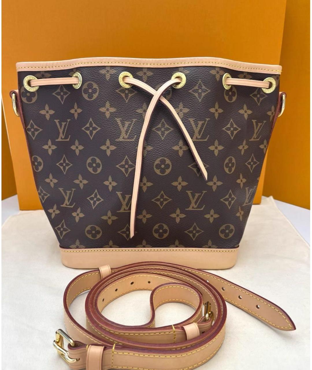 LOUIS VUITTON Коричневая сумка через плечо, фото 2