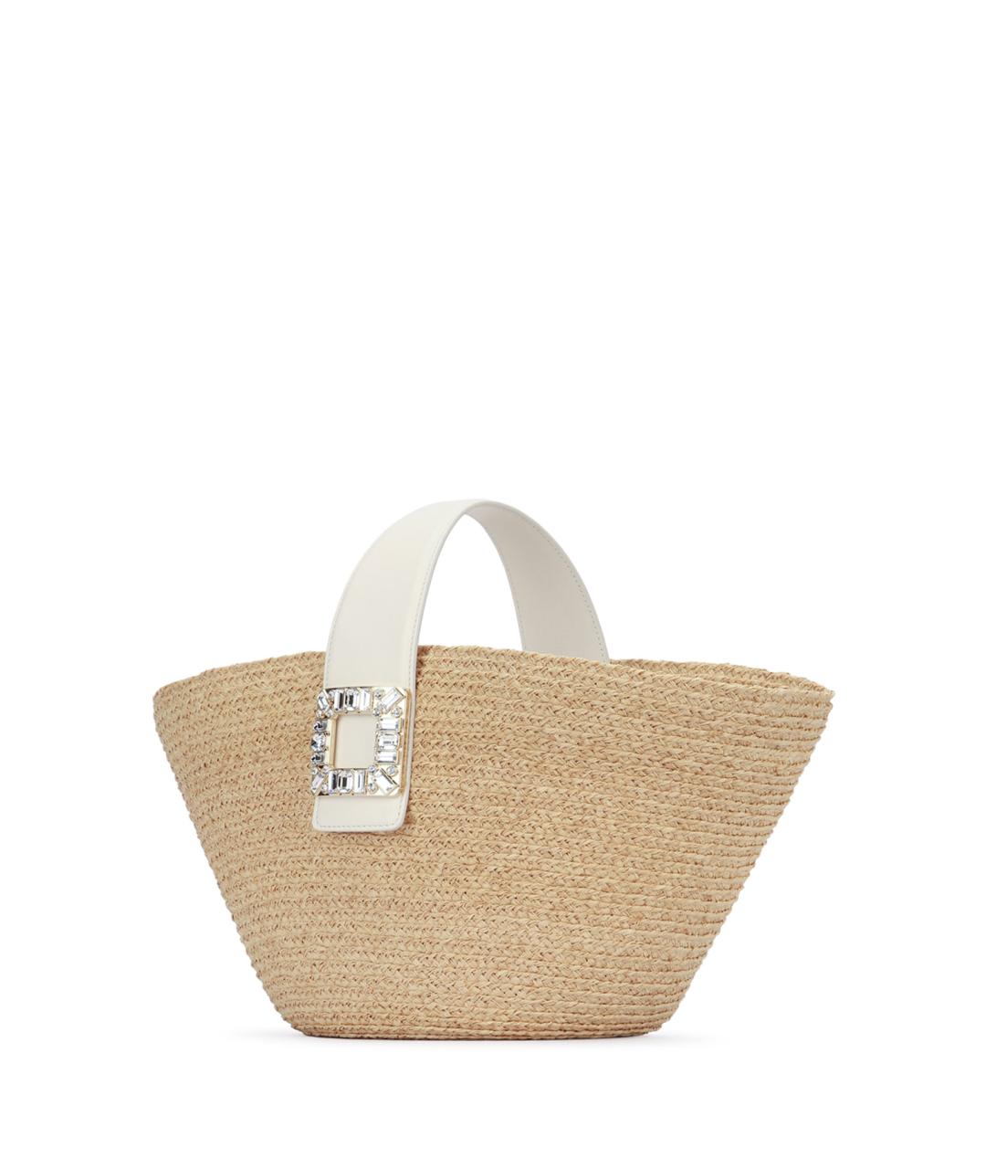 ROGER VIVIER Пелетеная сумка с короткими ручками, фото 2