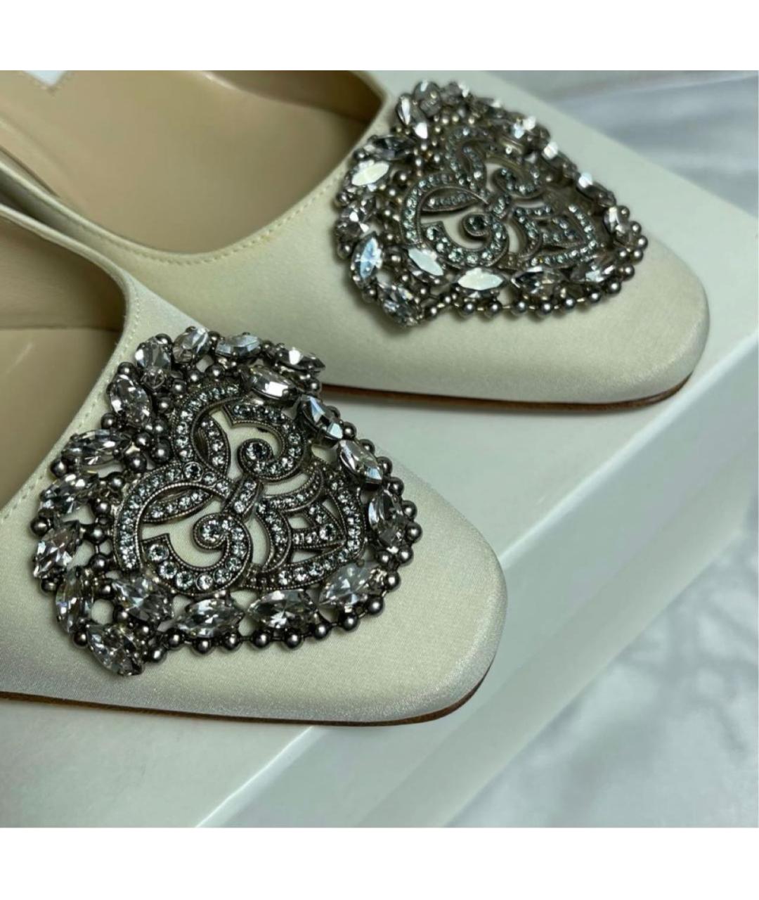 MANOLO BLAHNIK Бежевые туфли, фото 5