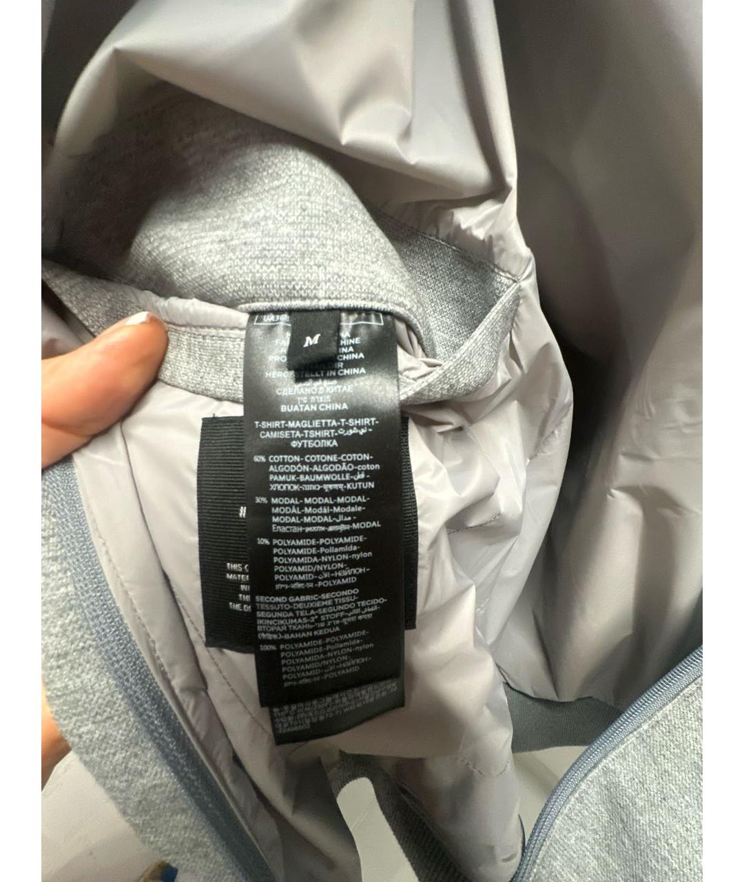 ZEGNA Серая хлопковая куртка, фото 5