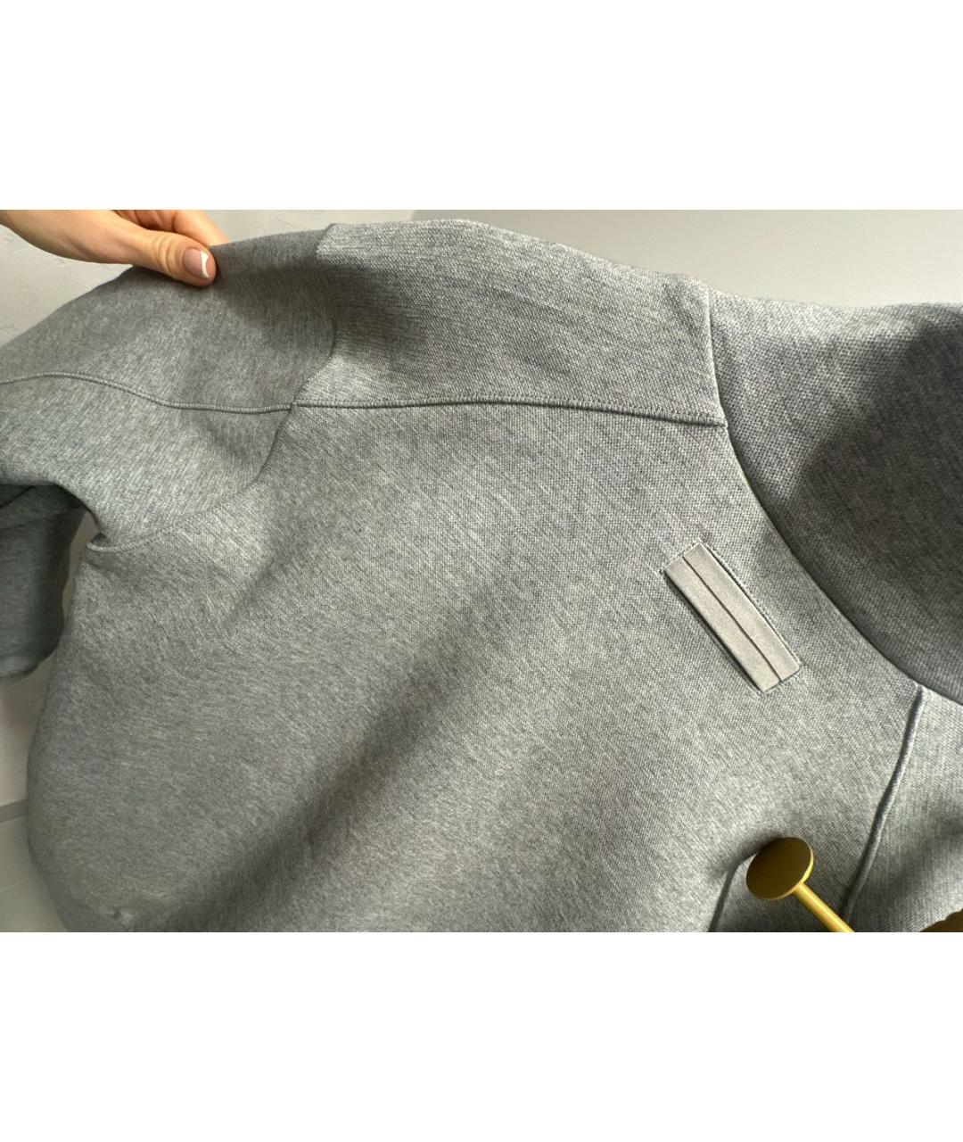 ZEGNA Серая хлопковая куртка, фото 8